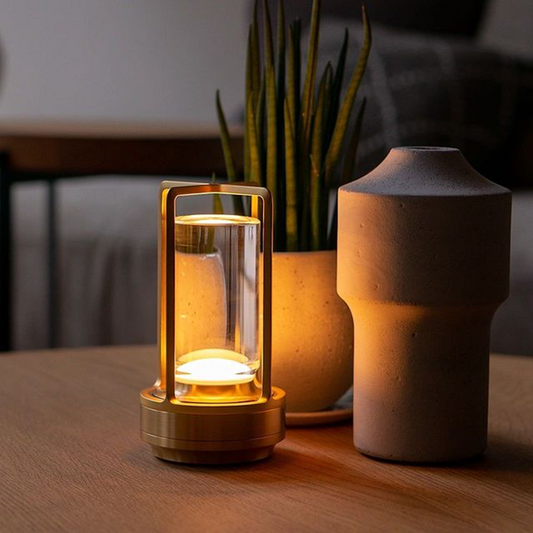 Masdio Waterproof Crystal Lantern Lamp