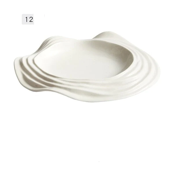 White Waves Plate Collection