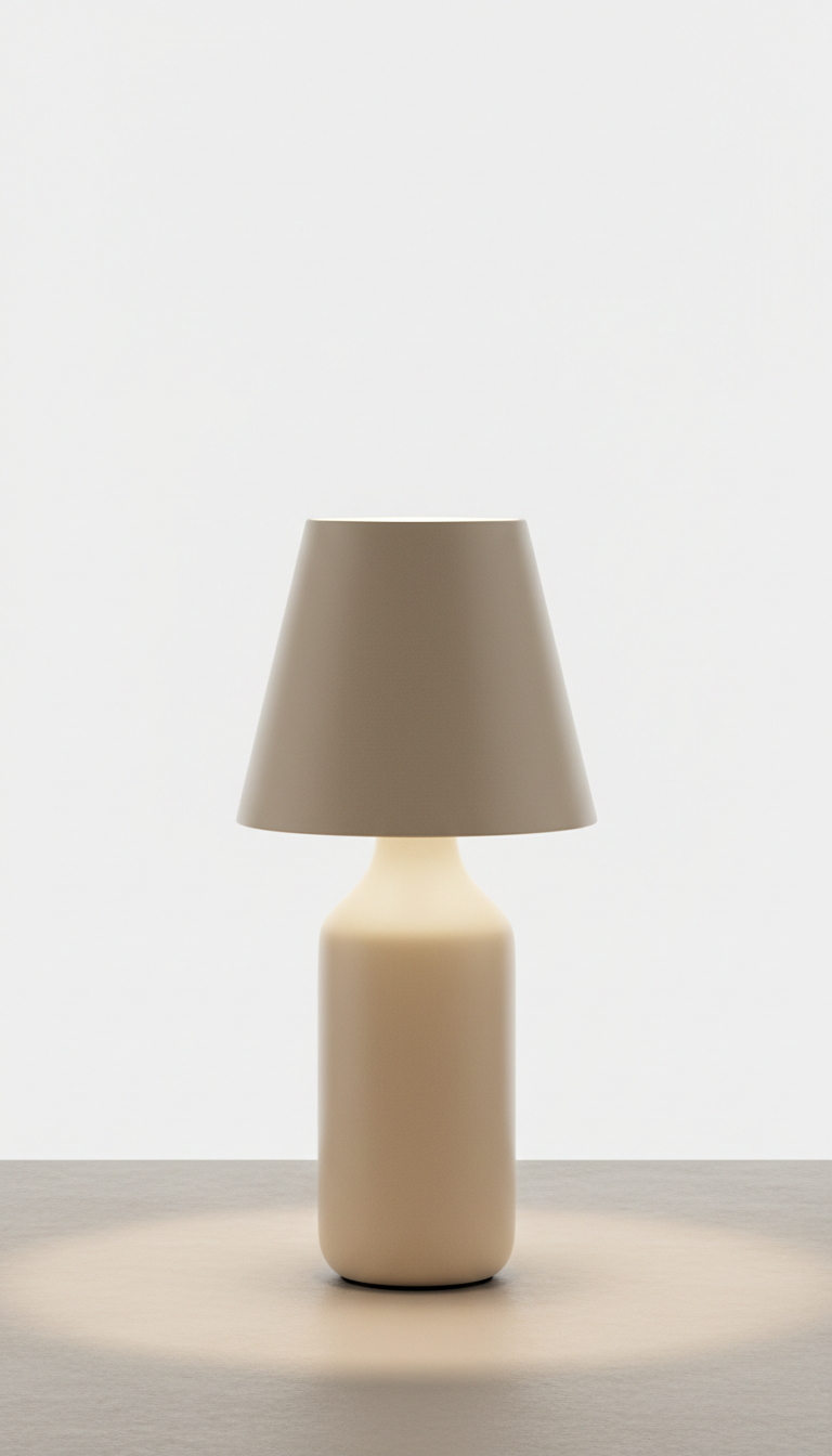 Travertine Bedside Lamp Masdio