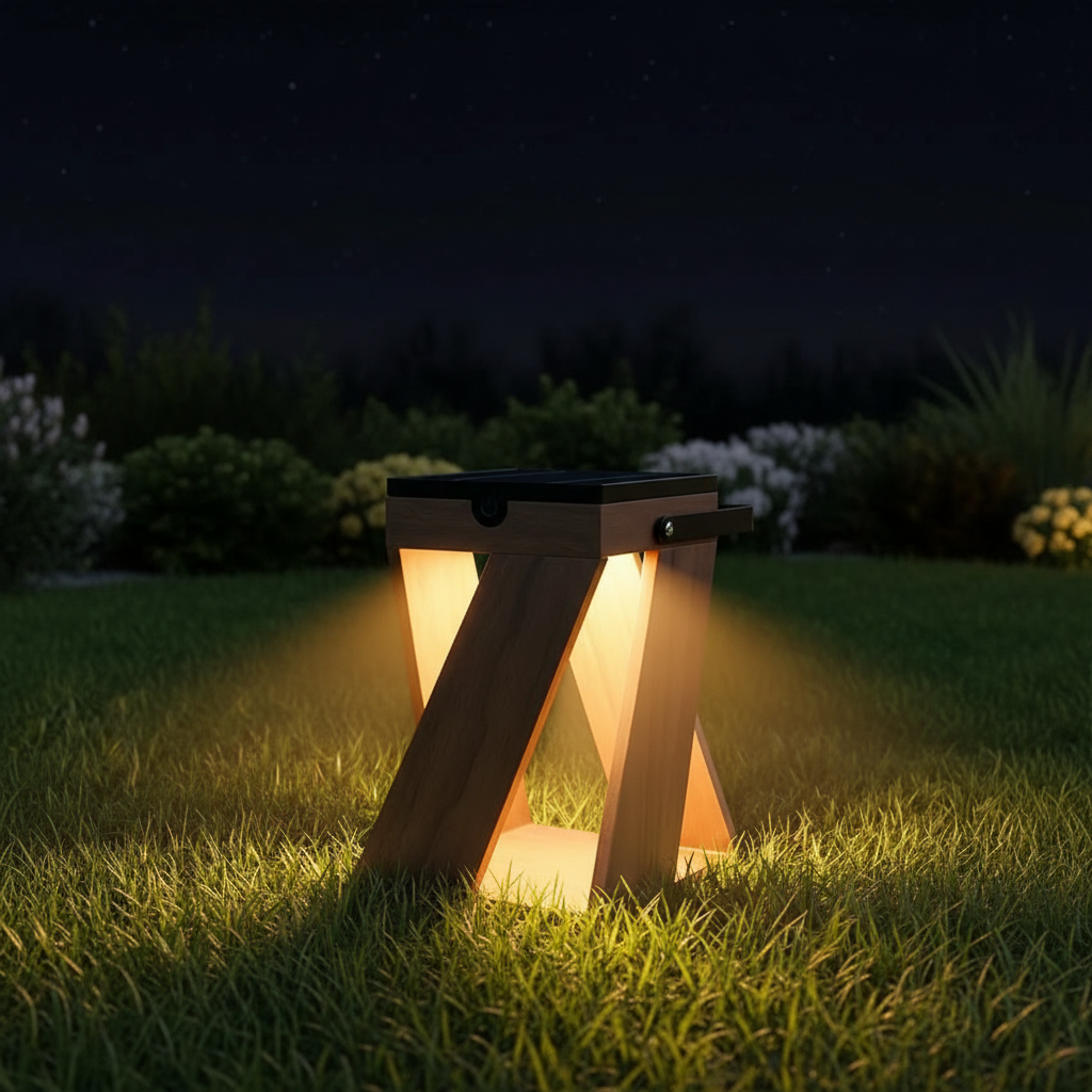 Masdio Portable Solar Warm Glow Outdoor Lamp Masdio