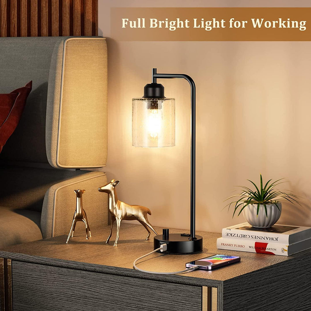 Nightstand Lamps with USB Charging Port - Present Them