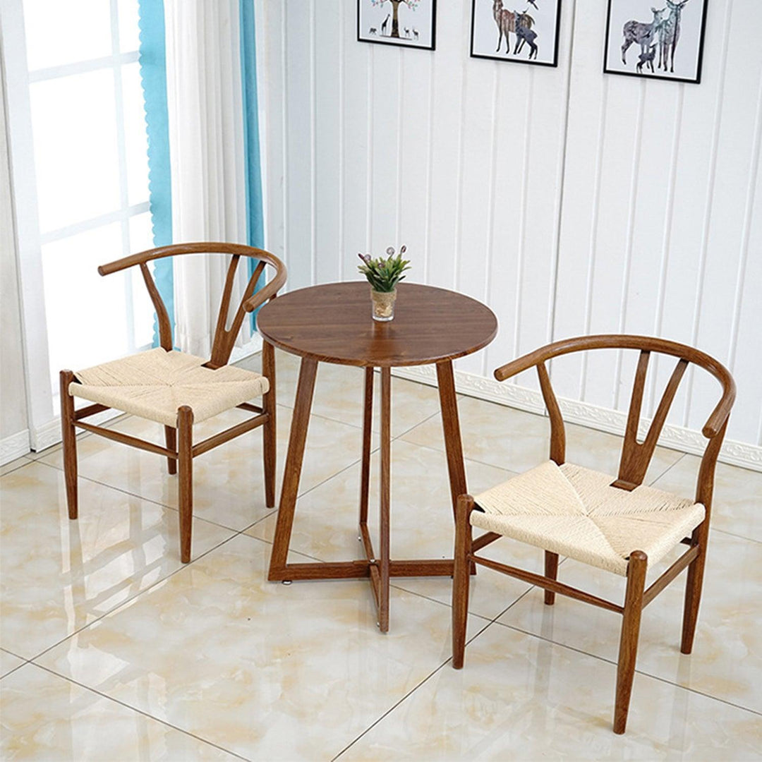 Presenthem Rustic Wishbone Dining Chair - Present Them