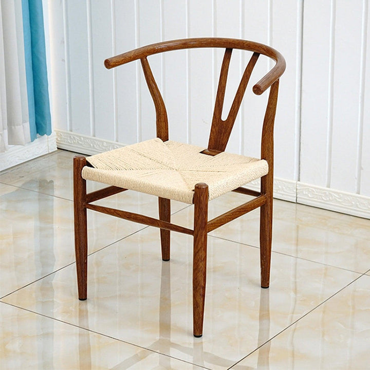 Presenthem Rustic Wishbone Dining Chair - Present Them