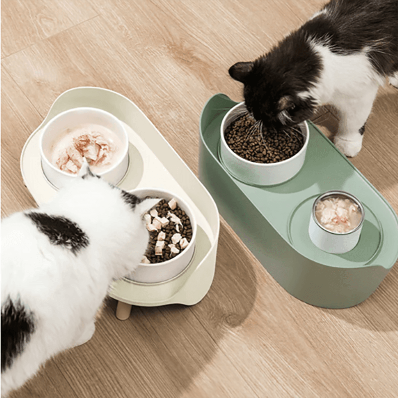 Dual Ceramics Pet Bowls
