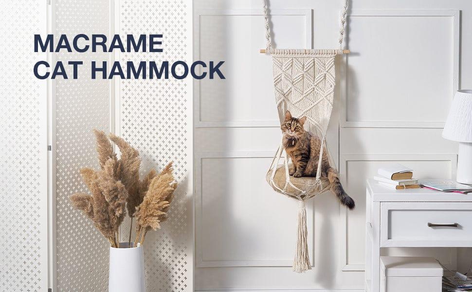 Macrame Cat Hammock