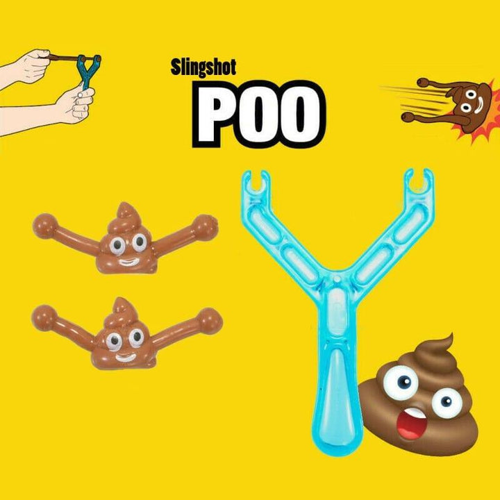 Smiley Poop Slingshot