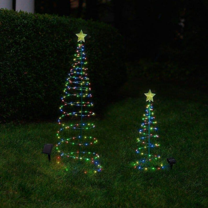solar Christmas tree light 
