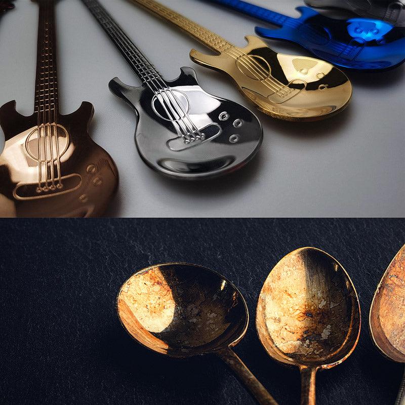 Guitar coffee spoon set - Present Them